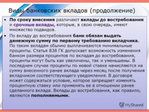 Выгодные вклады до востребования: ставки, сроки