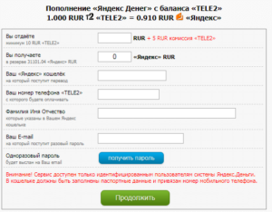 Как пополнить Яндекс.Деньги с мобильного телефона