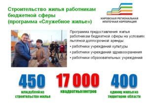 Жилищные программы для бюджетников