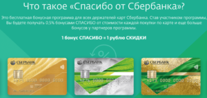 За что и на какие карты Сбербанка начисляются бонусы Сбербанка