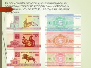 Какая валюта в Белоруссии
