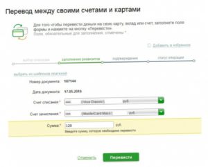 Перевод с карты Сбербанка на карту Сбербанка без комиссии
