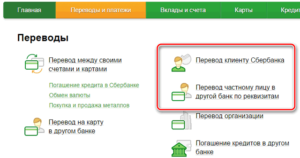 Можно ли перевести деньги с кредитной карты Сбербанка на зарплатную (дебетовую)