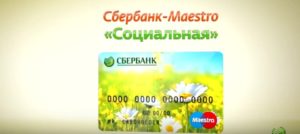 Социальная карта Сбербанка Maestro: оформление и тарифы