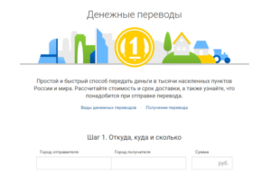 Отслеживание денежных переводов Почты России