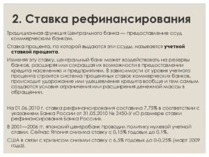 Что такое ставка рефинансирования ЦБ РФ понятным языком