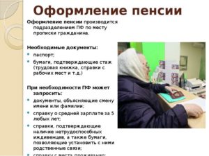 Как оформить пенсию по возрасту