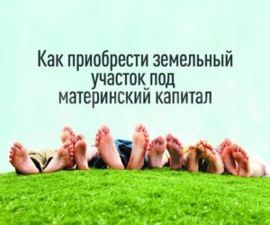 Можно ли купить земельный участок на материнский капитал