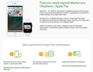 Как подключить Apple Pay Сбербанк на iPhone