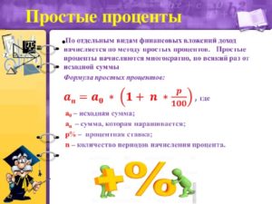 Простые и сложные проценты: понятие и формулы