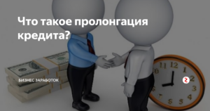 Что такое пролонгация кредита