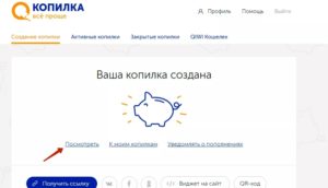 Новый сервис QIWI Копилка