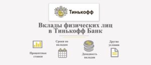 Как открыть вклад в банке Тинькофф: проценты