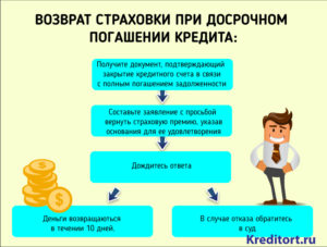 Можно ли вернуть страховку после погашения кредита