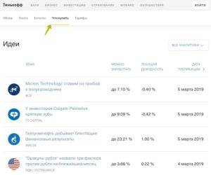 Тарифный план трейдер тинькофф инвестиции