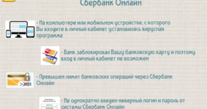 Сбербанк заблокировал Сбербанк Онлайн: что делать