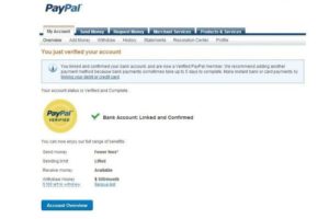 Перечисление денег с PayPal на PayPal