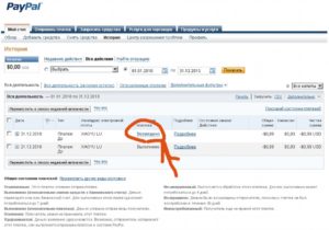 Перечисление денег с PayPal на PayPal