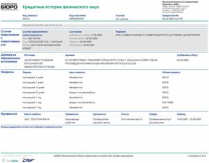 Как получить выписку из бюро кредитных историй бесплатно