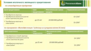 Ипотека Россельхозбанк: условия, документы для оформления