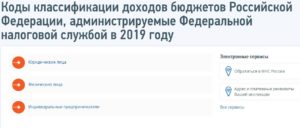 Как узнать КБК организации по ИНН