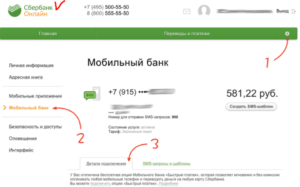 Как подключить смс оповещение на карту Сбербанка через интернет