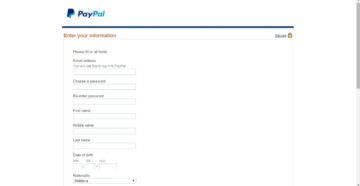 Регистрация PayPal в Молдове