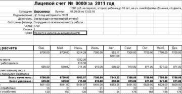 Что такое лицевой счет: как выглядит