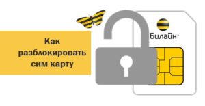 Как разблокировать сим карту Билайн самостоятельно