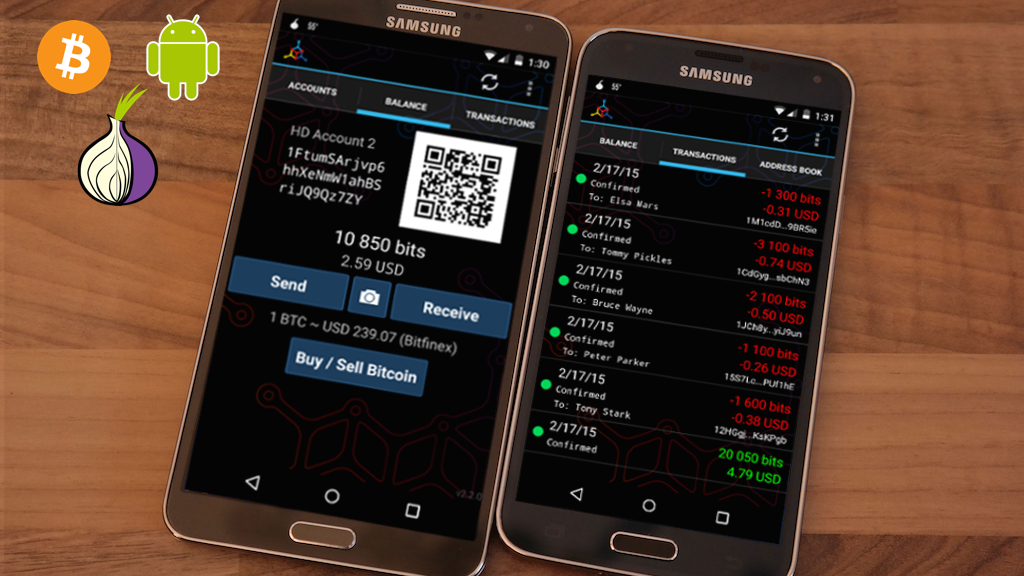 Биткоин кошелек для андроид