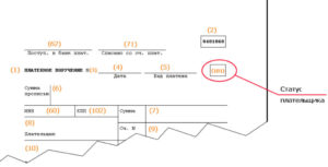 Статус плательщика 13 в платежном поручении