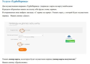 Перевод с карты на карту Бинбанк