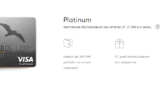 Visa Platinum от Бинбанка: моментальная кредитная карта