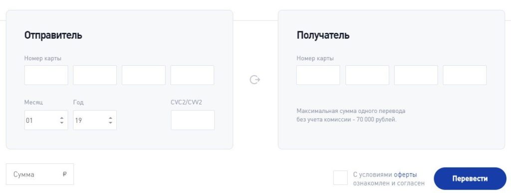 Как перевести деньги с карты Возрождение на телефон