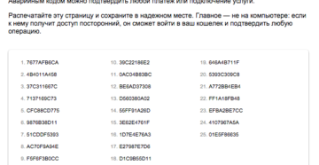 Аварийный код Яндекс.Деньги: как получить и что это такое