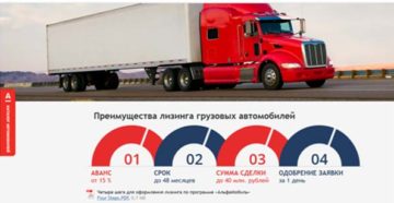 Лизинг грузовых авто для физических лиц без первоначального взноса
